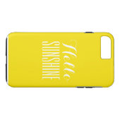 Hallo iPhone 7 Telefon des Sonnenscheins I Case-Mate iPhone Hülle (Rückseite (Horizontal))