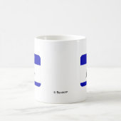 Hallo ist mein Name Brian (blau) Verwandlungstasse (Mittel)