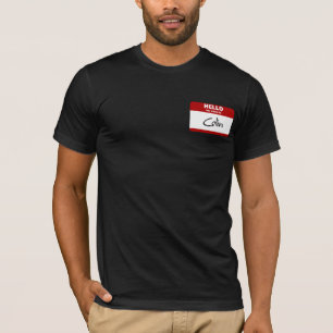 Hallo ist mein Name Colin (rot) T-Shirt