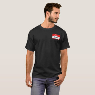 Hallo ist mein Name der Chef T-Shirt