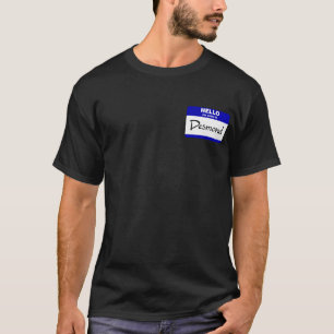 Hallo ist mein Name Desmond (blau) T-Shirt