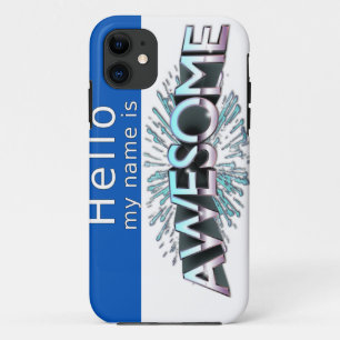 Hallo ist mein Name fantastisch iPhone 11 Hülle