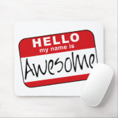 Hallo, ist mein Name fantastisch Mousepad (Mit Mouse)