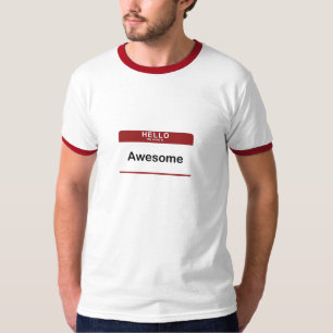Hallo ist mein Name fantastisch T-Shirt