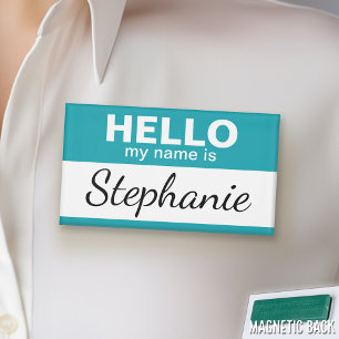 Hallo ist mein Name - personalisiert Namenschild