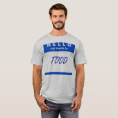 Hallo ist mein Name T-Shirt (Vorne ganz)