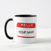 Hallo ist mein Name Tasse (Links)