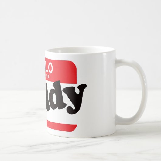 Hallo ist mein Name Vati Kaffeetasse (Rechts)