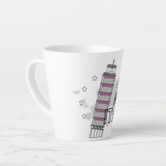 Hallo Italien Milchtasse (Linke Ecke)