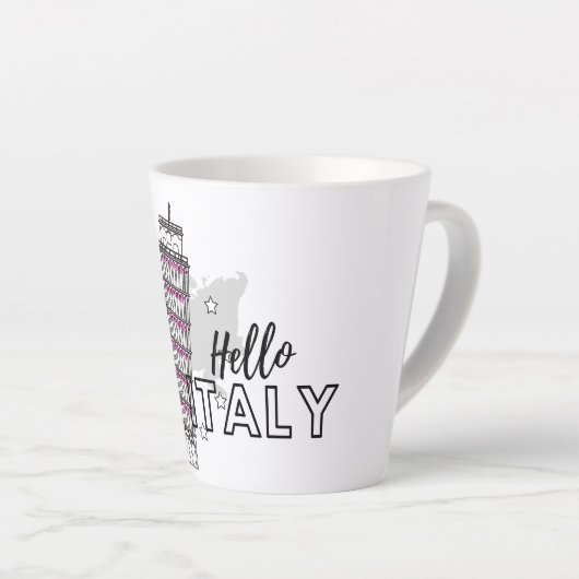 Hallo Italien Milchtasse (Rechte Ecke)