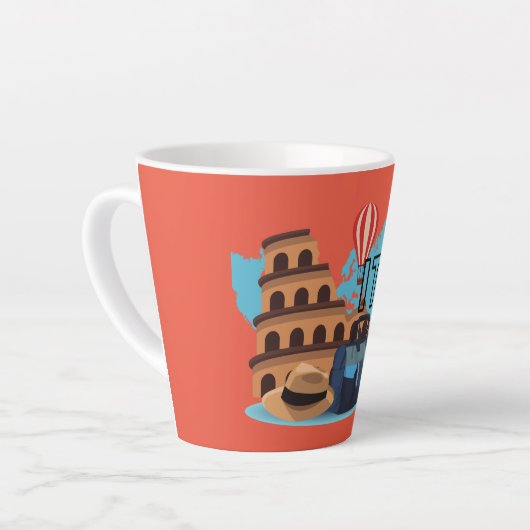 Hallo Italien Milchtasse (Linke Ecke)