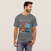 Hallo Italien T-Shirt (Vorne ganz)