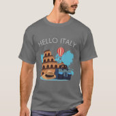 Hallo Italien T-Shirt (Vorderseite)