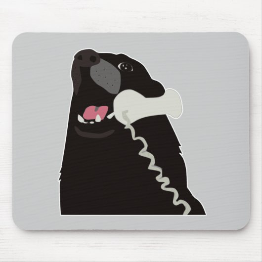 HALLO JA IST DIESES HUNDEtelefontelefon Mousepad (Vorne)
