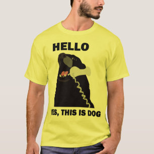 HALLO JA IST DIESES HUNDEtelefontelefon T-Shirt