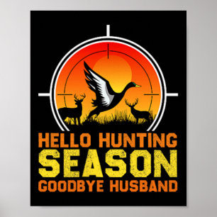 Hallo Jagd Jahreszeit Auf Wiedersehen Husbynd 2 Poster