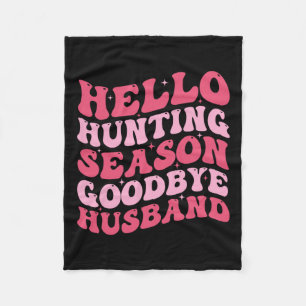 Hallo Jagdsaison Auf Wiedersehen Husbynd 9 Fleecedecke