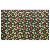 Hallo Jello Gewebe - auf Schwarzem Stoff (Fat Quarter (45,7 x 55,9 cm))