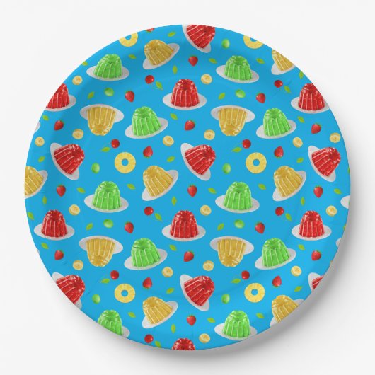 Hallo Jello Pappteller (Vorderseite)