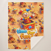 Hallo Joy Jester Premium Sherpadecke (Vorderseite)