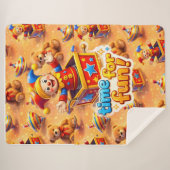 Hallo Joy Jester Premium Sherpadecke (Vorderseite (Horizontal))