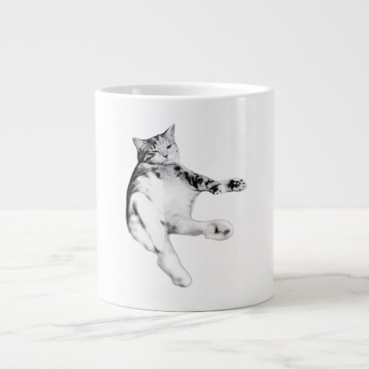 Hallo Jumbo-Tasse (Vorderseite)