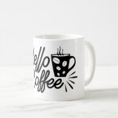 Hallo Kaffee Kaffeetasse (VorderseiteRechts)