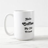 Hallo Kaffee-Tasse Kaffeetasse (Links)
