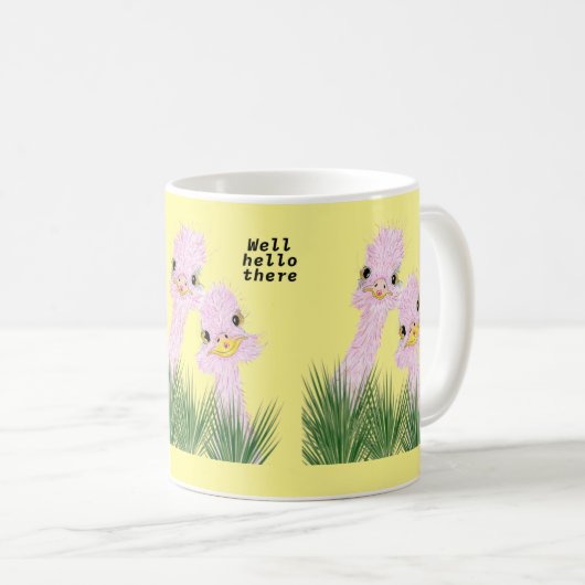 Hallo. Kaffeetasse (VorderseiteRechts)