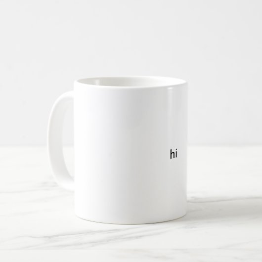 hallo kaffeetasse (Vorderseite Links)