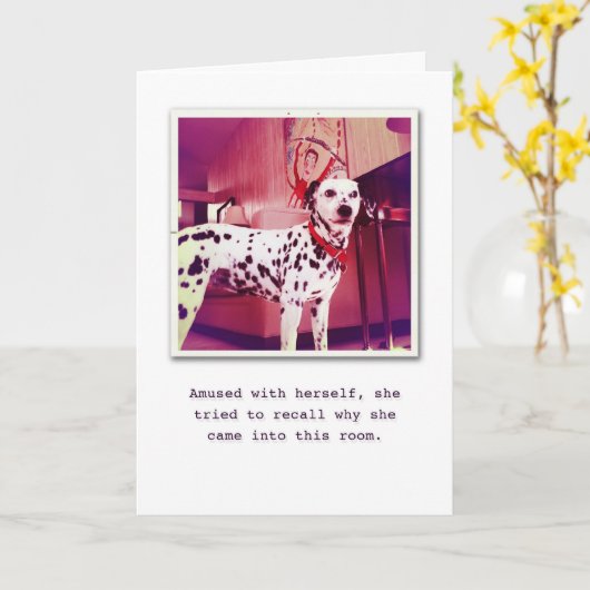 Hallo! Karte (Gelbe Blume)