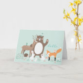 Hallo Karte (Gelbe Blume)