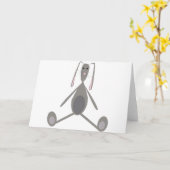 Hallo! Karte (Gelbe Blume)