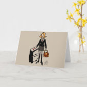 Hallo! Karte (Gelbe Blume)