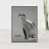 Hallo ... Karte (Vorderseite)