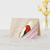 Hallo! Karte (Gelbe Blume)