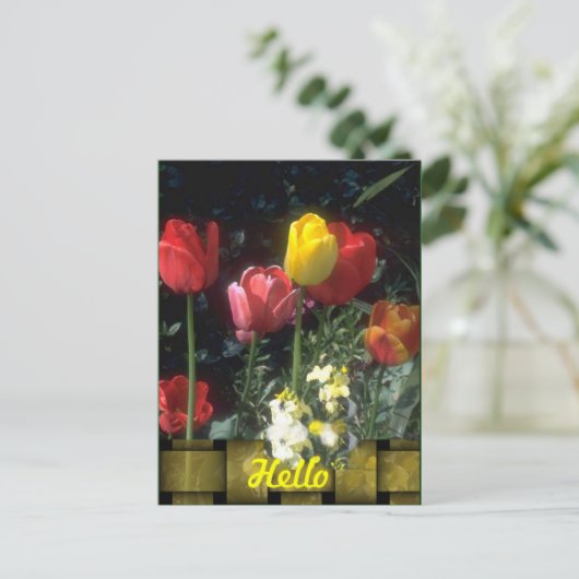 Hallo Karten (Stehend Vorderseite)