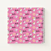 Hallo Kätzchen Notizblock (Rückseite)