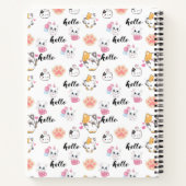 Hallo Kätzchen Notizblock (Rückseite)