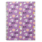 Hallo Kätzchen Notizblock (Vorderseite)