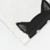 Hallo Katzen 60x80 Fleece Blanket (Ecke)