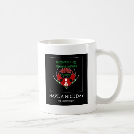 Hallo Kenia Kaffeetasse (Rechts)