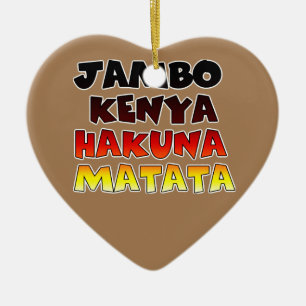 Hallo Kenia, kein Problem Keramik Ornament