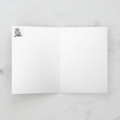 Hallo, Keule Dankeskarte (Innenseite)