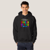 Hallo Kinder Garten Hoodie (Vorne ganz)
