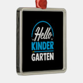 Hallo Kinder Garten Ornament Aus Metall (Rechts)