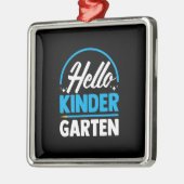 Hallo Kinder Garten Ornament Aus Metall (Links)