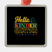 Hallo Kinder Garten Ornament Aus Metall (Vorne)
