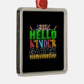 Hallo Kinder Garten Ornament Aus Metall (Rechts)