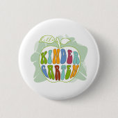 Hallo Kindergarten Button für Jungs und Mädchen Ba (Vorderseite)